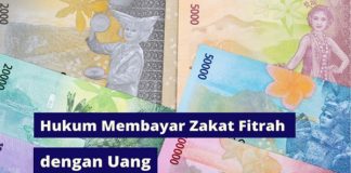 Membayar zakat fitrah dengan uang