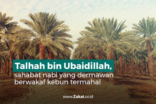 Talhah bin Ubaidillah, sahabat nabi paling dermawan dijamin masuk surga