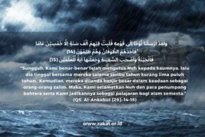 Nabi Nuh Selamat dari Bencana Banjir Besar