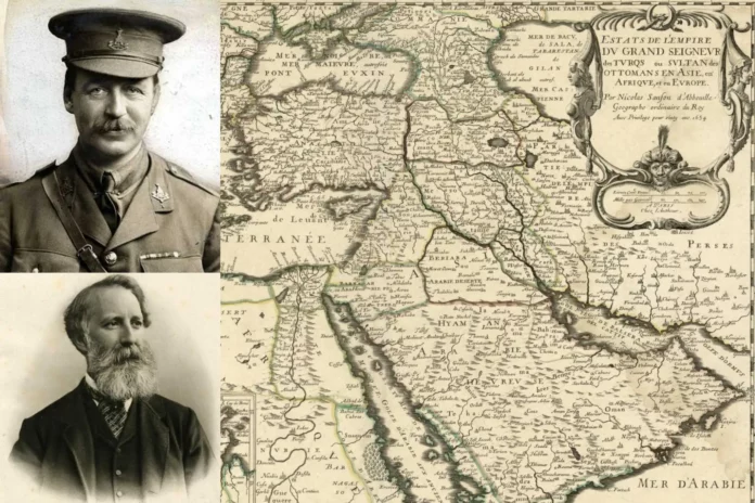 Sykes-Picot and Ottoman Map