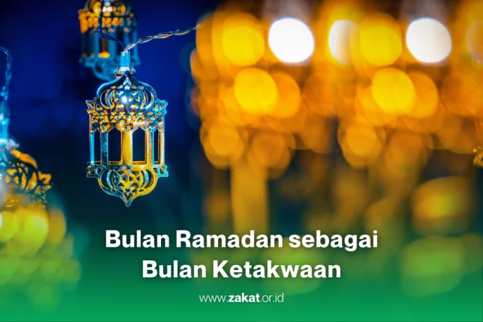 Ilustrasi Gemerlap Bahagianya Memasuki Bulan Ramadan