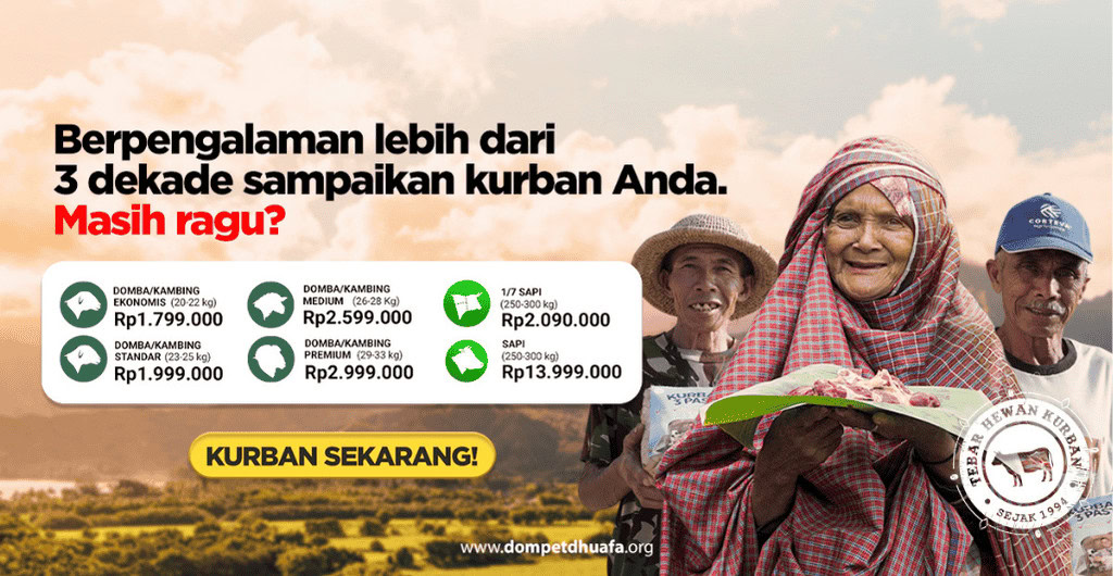 3 Dekade Berpengalaman Sampaikan Amanah Kebaikan Kurbanmu ke Pelosok Negeri