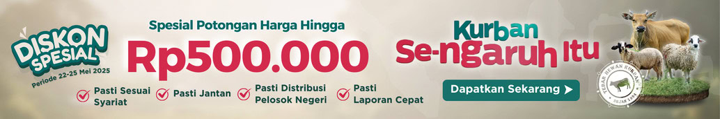 Khusus Periode Gajian, Dapatkan Potongan Harga Hewan Kurban Dompet Dhuafa Hingga 500 Ribu Rupiah